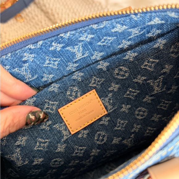 Louis Vuitton Denim Monogram Soft speedy 30 (2026!) - Picture 8 of 9